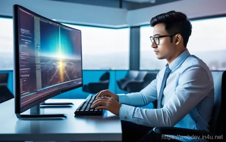 웹개발자 실습 기반 학습 - **Prompt:** A diverse group of young adult developers, aged 20s, actively engaged in a hands-on web ... 웹개발자 실습 기반 학습 - **Prompt:** A diverse group of young adult developers, aged 20s, actively engaged in a hands-on web ...