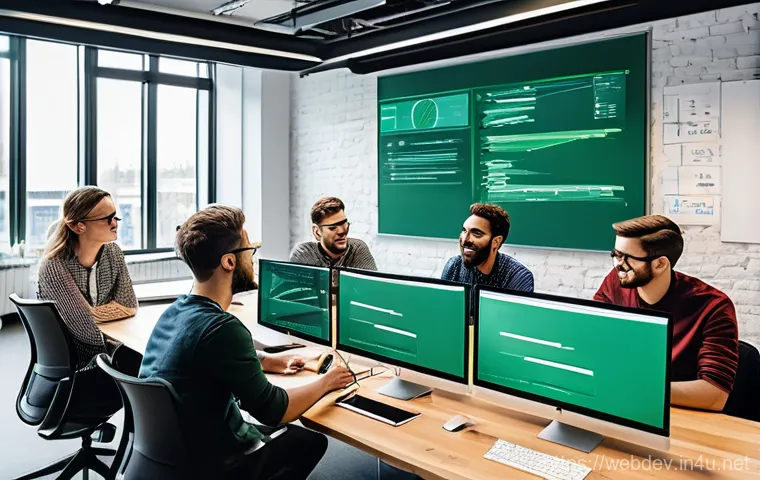 웹개발자 테스트 자동화 - A split image depicting a web developer's before and after experience with test automation. On the "... 웹개발자 테스트 자동화 - A split image depicting a web developer's before and after experience with test automation. On the "...